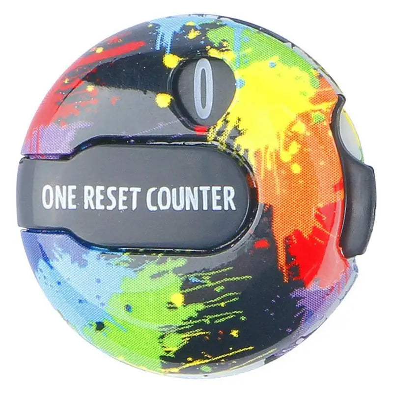 Golf Score Counter Portable Clicker Keeper Touch Reset Clip