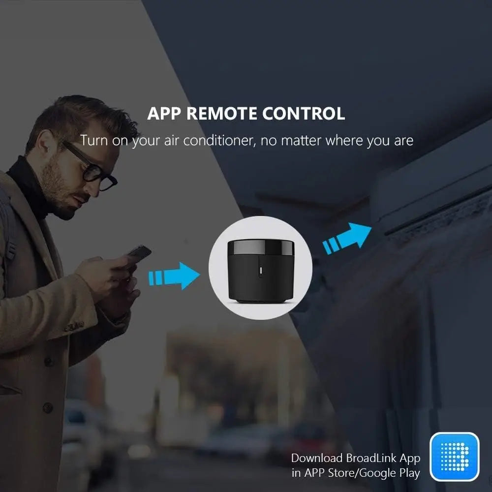 Broadlink Rm4 Mini Smart Remote Control Infrared Universal IR Audio