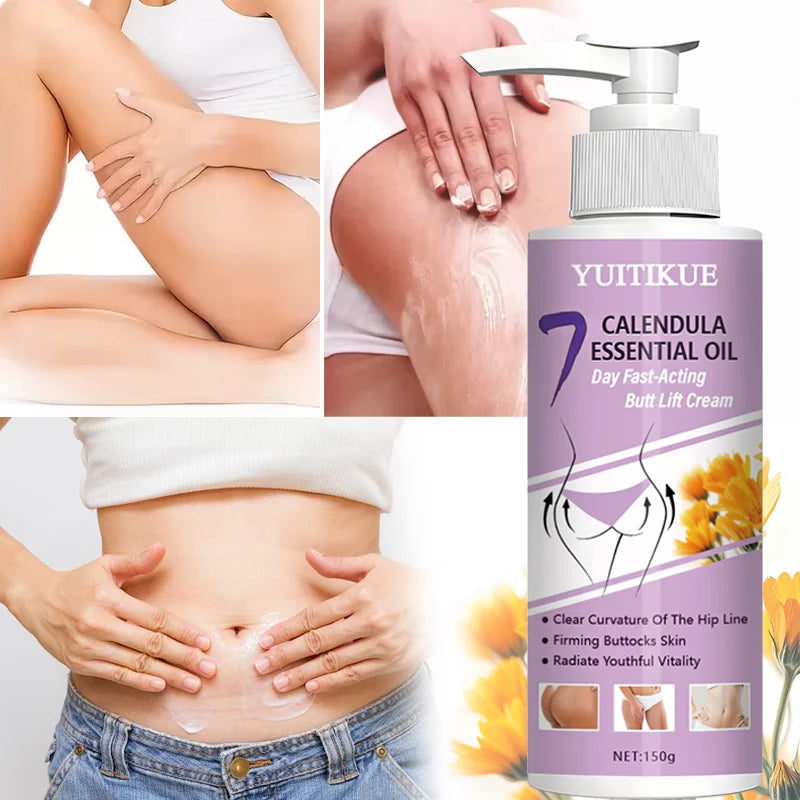 YUITIKUE Butt Lift Firming Cream 150g – Calendula, Collagen & Retinol