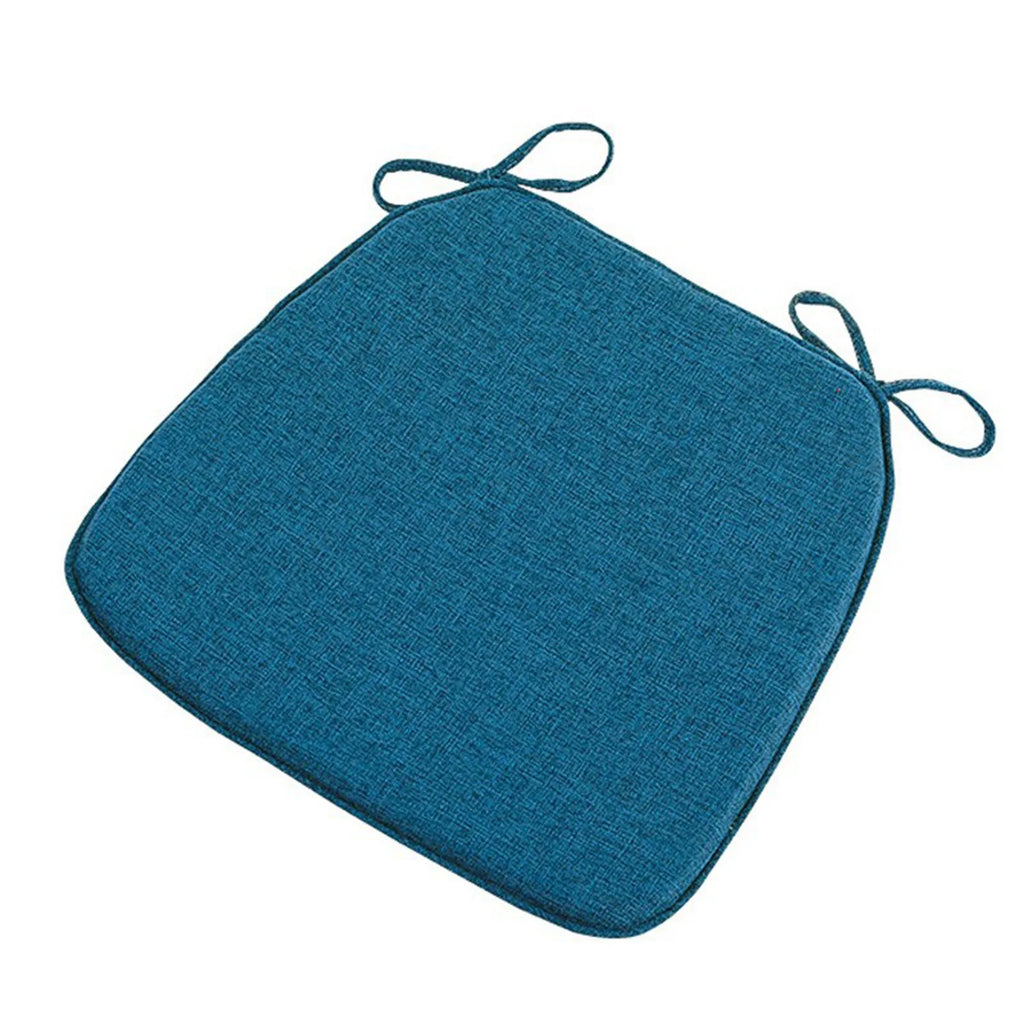 Non-Slip Memory Foam Chair Cushion with Ties | Horseshoe Seat Pad