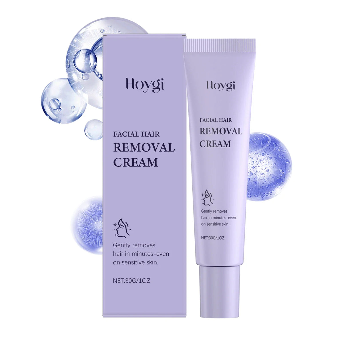 Hoygi Face Hair Removal Cream – Painless & Gentle 30g