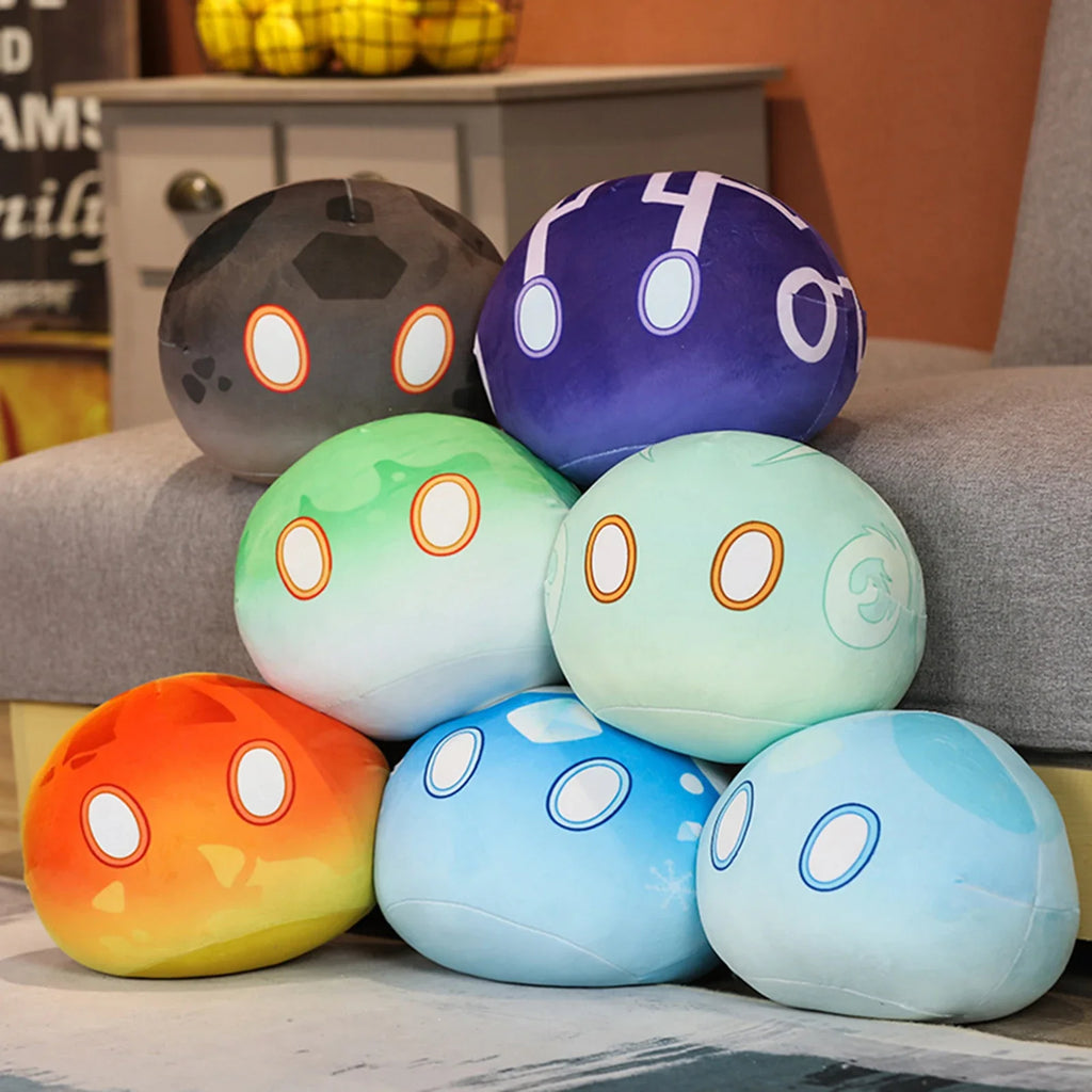 Genshin Impact Slime Anime Plush Pillow | Soft Hugging Toy