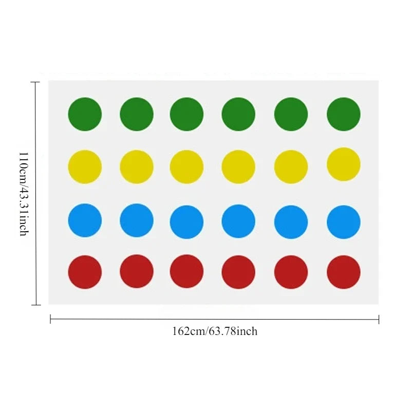 Twister Body Game – Fun Indoor & Outdoor Party Game for All Ages