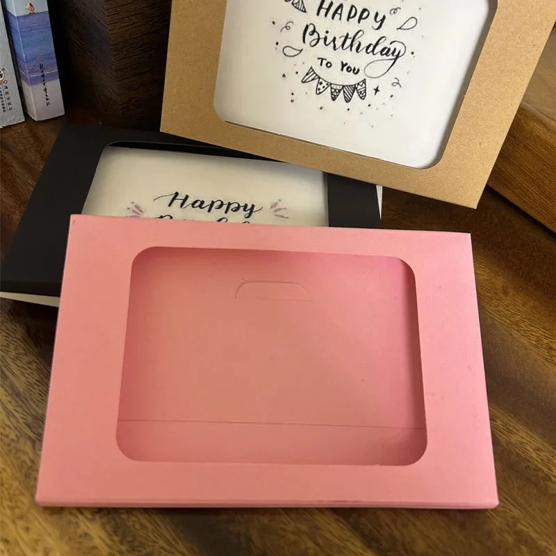 Flame Burning Envelope Greeting Cards – 4-Set DIY Birthday Gift