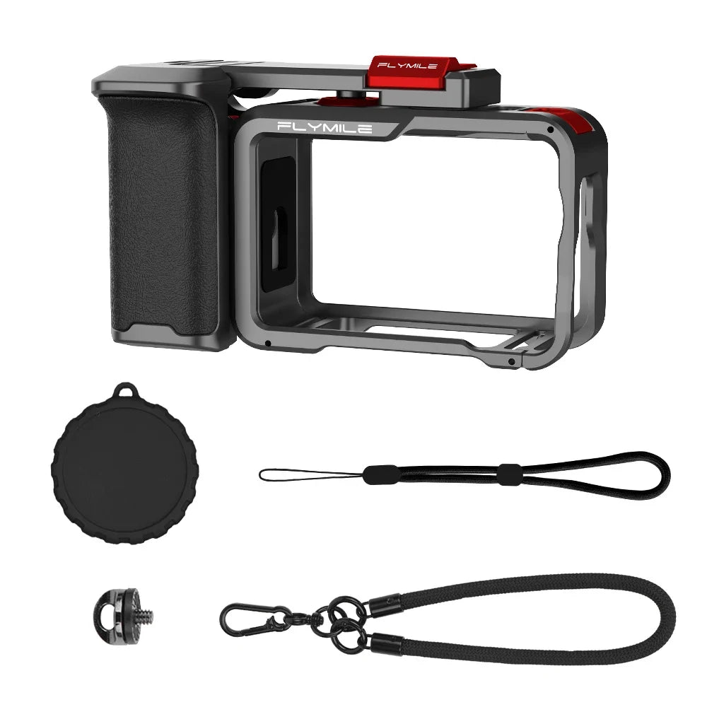 DJI Osmo Action 6 Aluminum Cage & Street Photography Mount Set
