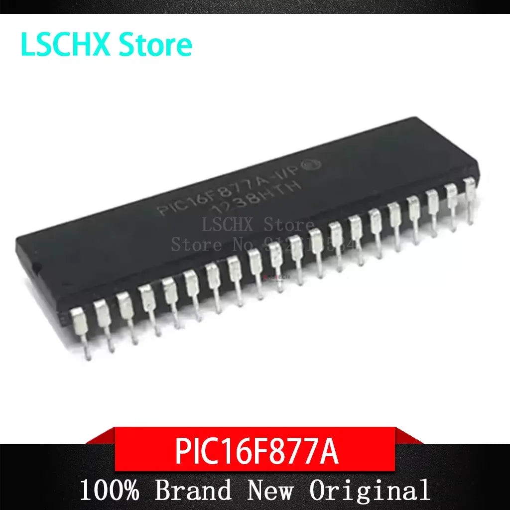 2pcs PIC16F883 PIC16F886 PIC16F887 PIC16F877A Microcontroller ICs