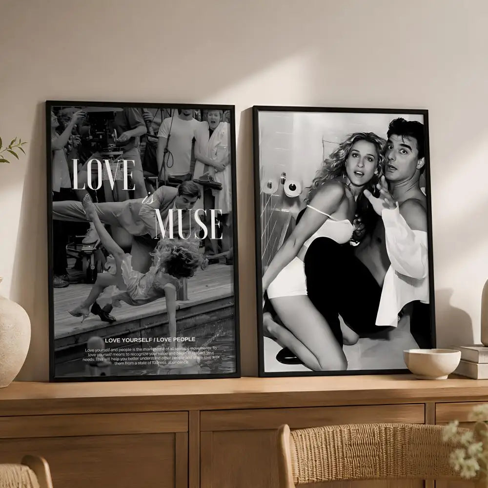 Sex and the City Wall Poster – Peel & Stick HD PVC Art Print