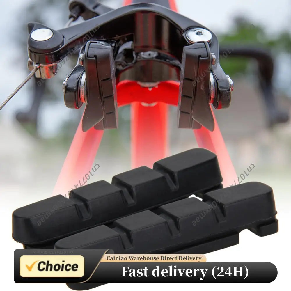 1-5 Pair 450TCR Road Bike Brake Pads Alloy Rims Compatible Dura Ace