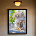 Street Leisure Canvas Wall Art Poster – Waterproof Oil Painting