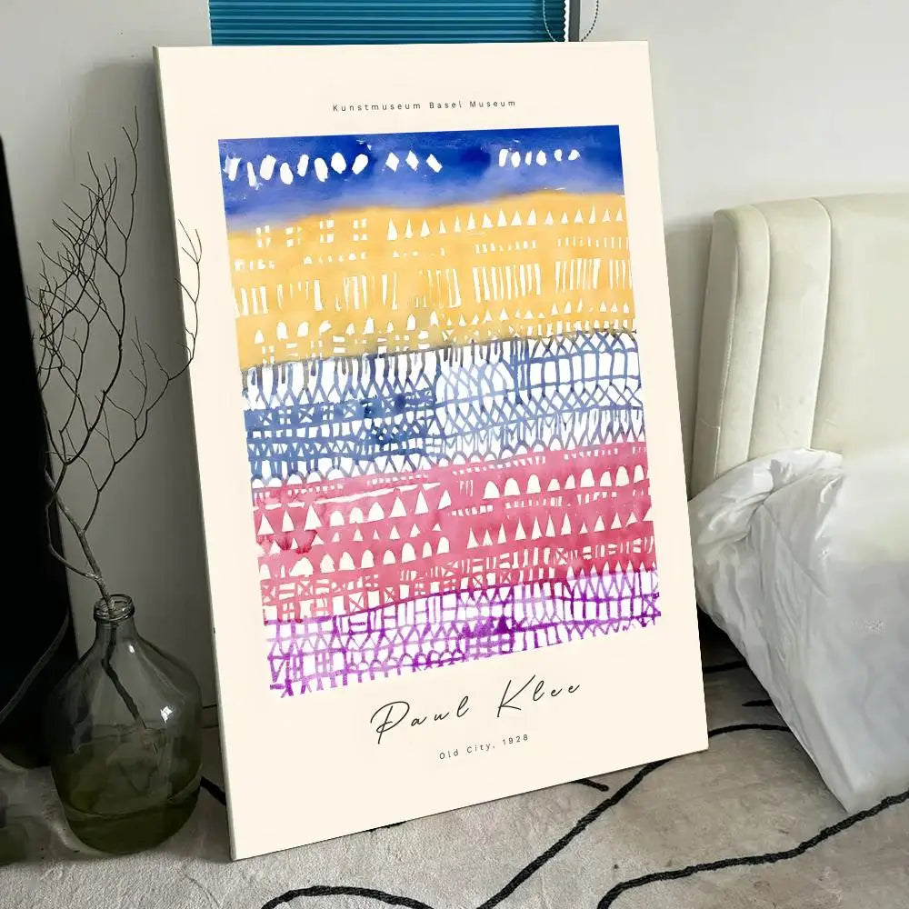 HD Canvas Wall Art – Abstract Vintage Calligraphy Print Poster