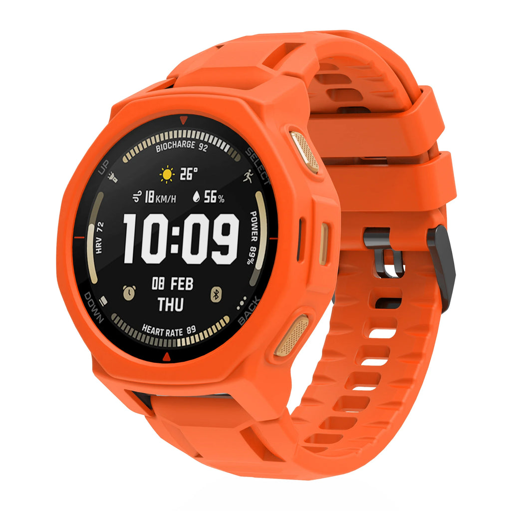 Silicone Case for Amazfit T-REX 3 Pro 44mm Smartwatch