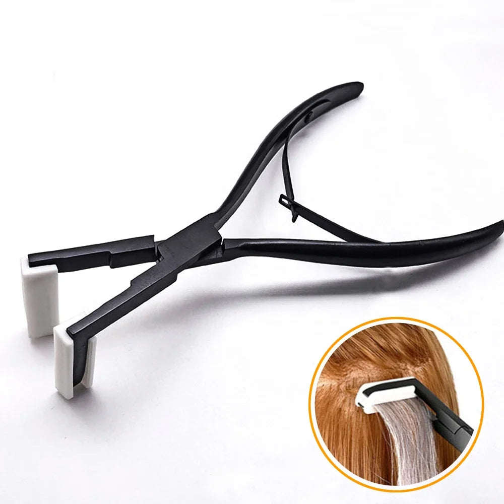 Stainless Steel Hair Extension Pliers | Install & Removal Tool
