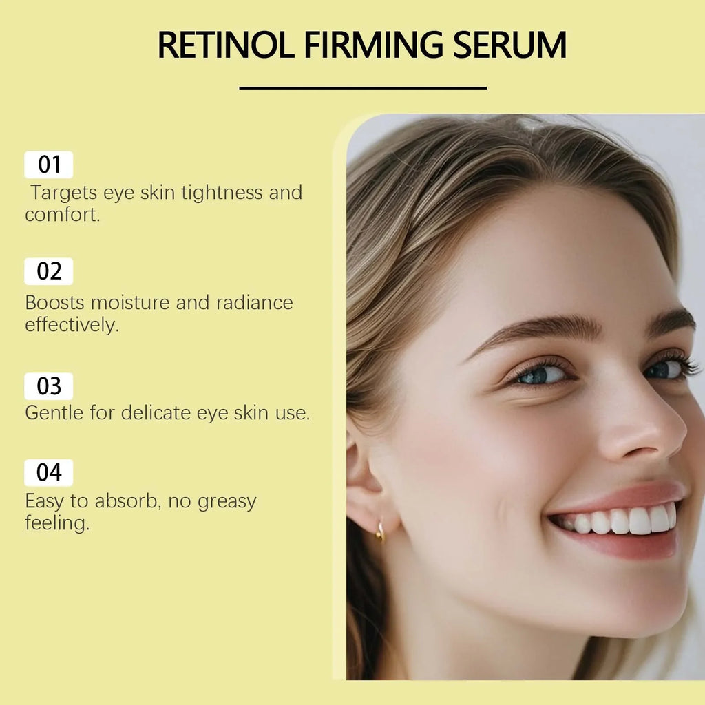 WEST MONTH Retinol & Vitamin C Eye Cream – Firm & Brighten