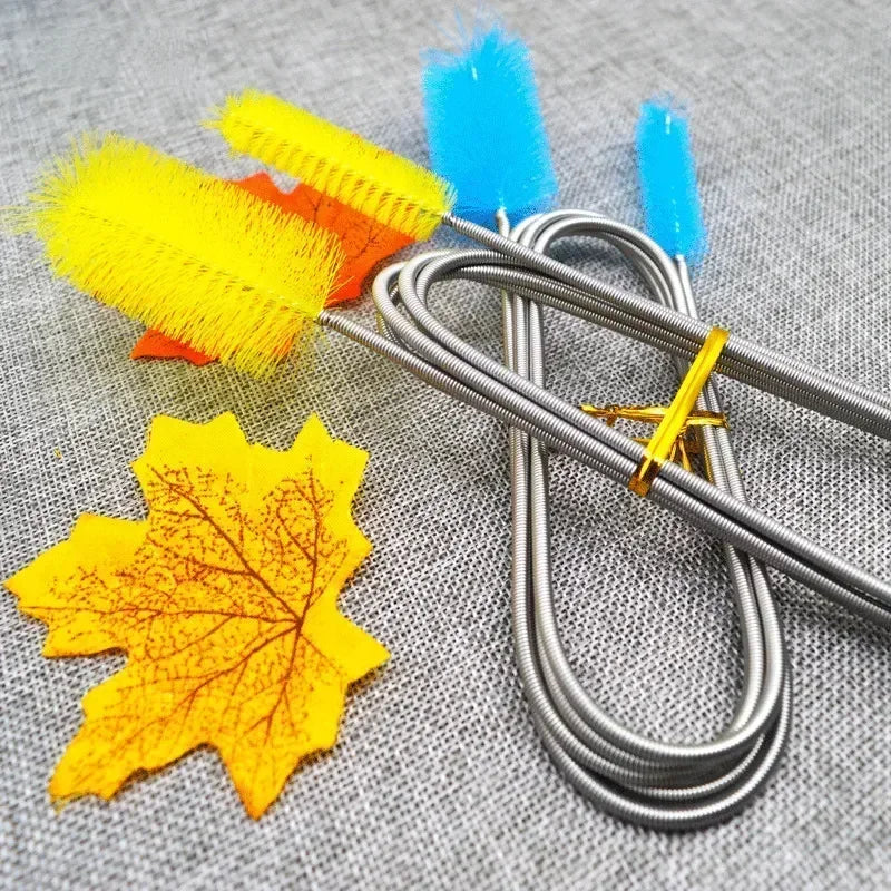 Aquarium Hose Cleaning Brush – Flexible Stainless Steel 45/90cm