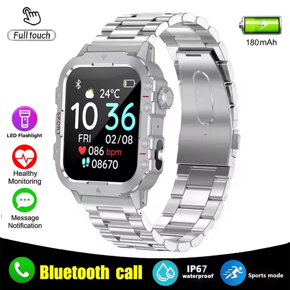 COTAUL Smart Watch 1.44" Bluetooth Call, Heart Rate & SpO2