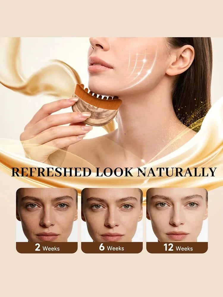 Facial Contour Brush – Soft Bristle Face Sculpting Massager