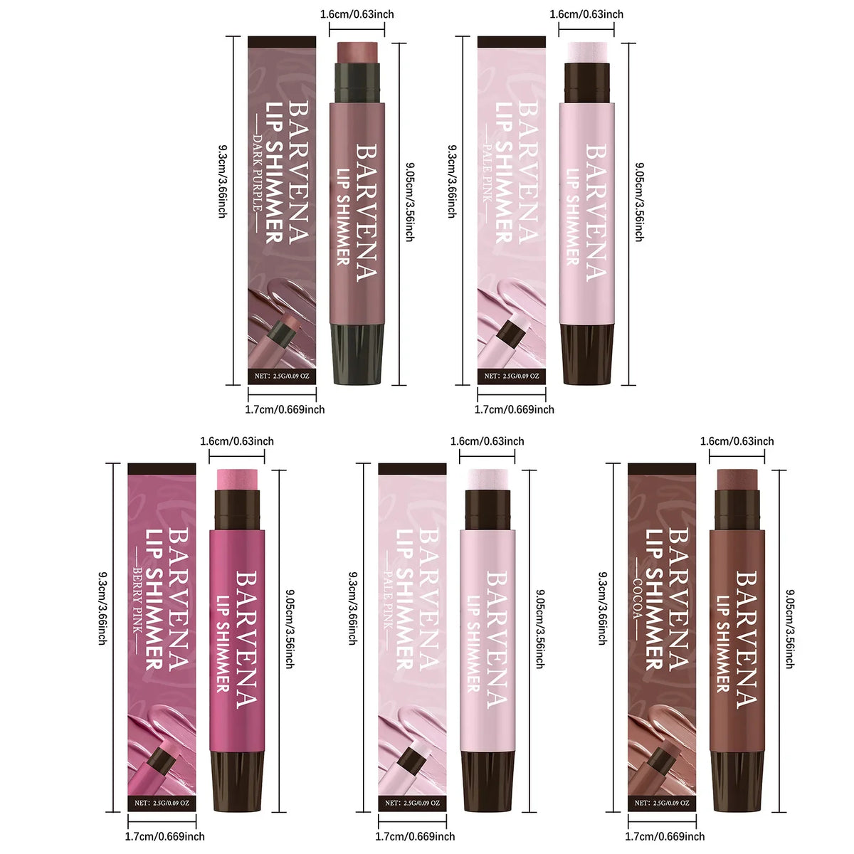 Lip Shimmer Balm – Glossy, Hydrating & Plumping Lip Care