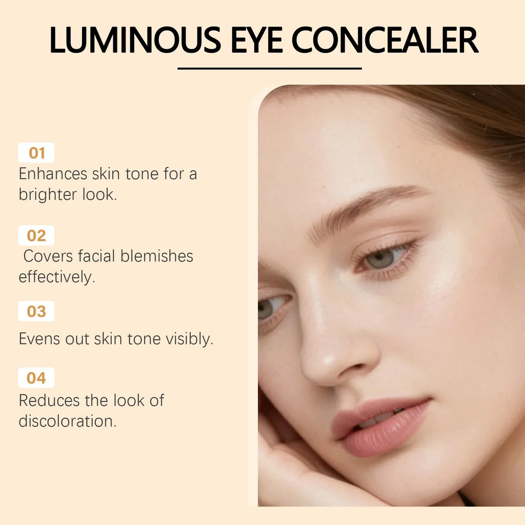 Zephoco Brightening Ivory Eye Concealer – Hydrating & Luminous