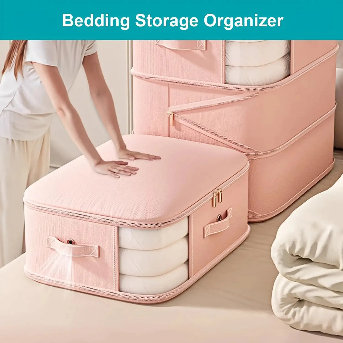Vacuum Compression Storage Bags – Large Capacity for Quilts