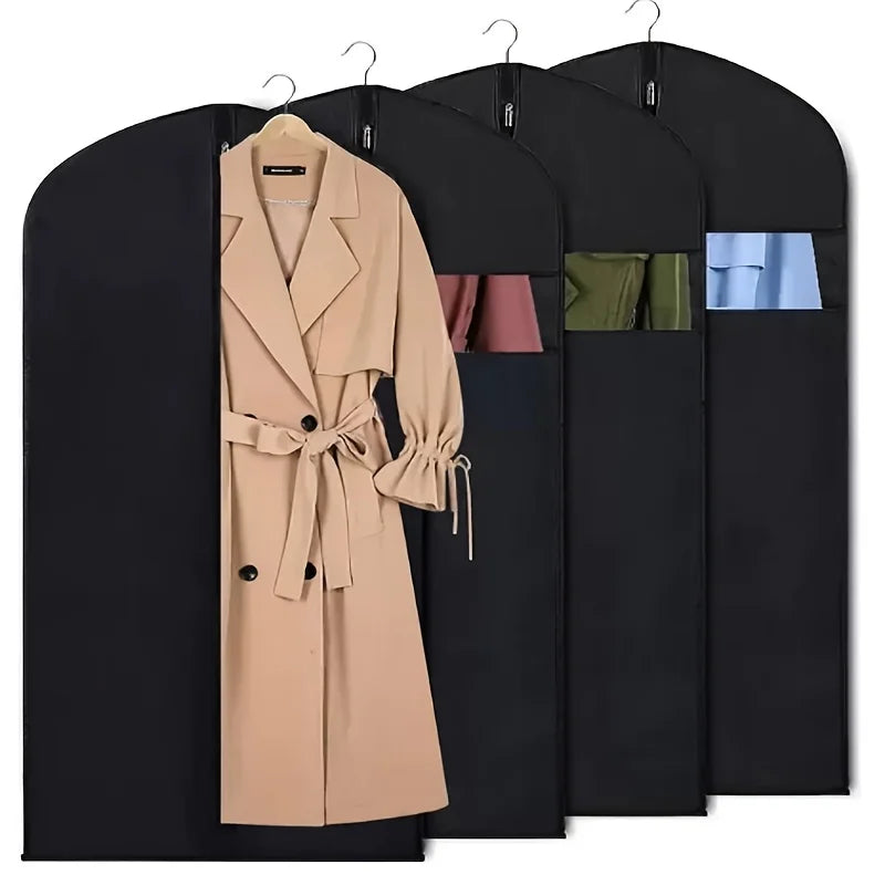 Suit Dust Cover Bags Hanging Clothes Storage Shirt Dress Coat
