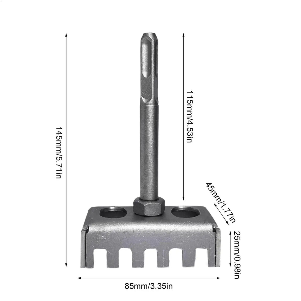 Drywall Outlet Cutout Tool Square Slot Cutter Portable Stainless