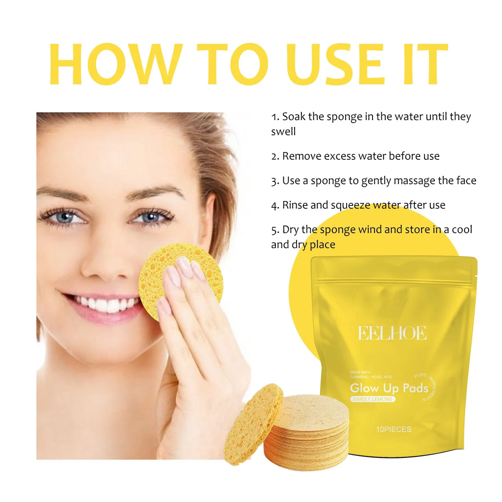 Eelhoe Turmeric Cleansing Pads – Acne, Oil Control & Exfoliate