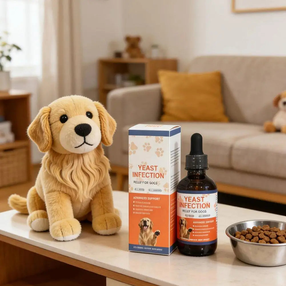 Antipruritic Fur Health Immune Support Yeast Infection Relief Drops