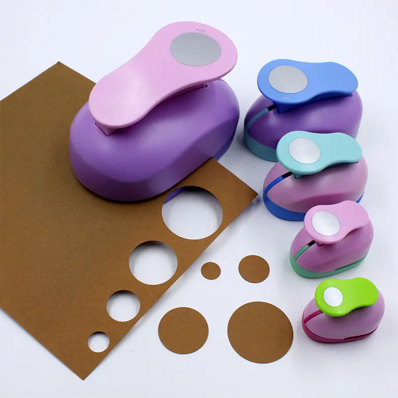 Circle Round Hole Punch 9/16/25mm – DIY Paper Craft Tool