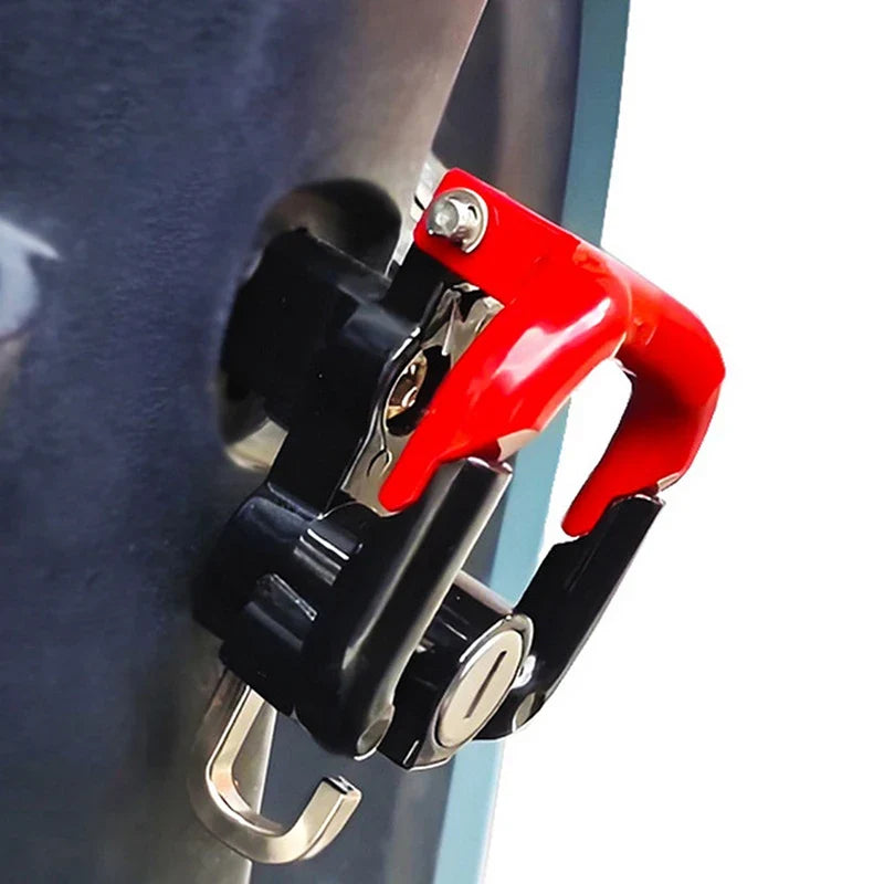 Anti-Theft Motorcycle & Bicycle Helmet Lock with 2 Keys