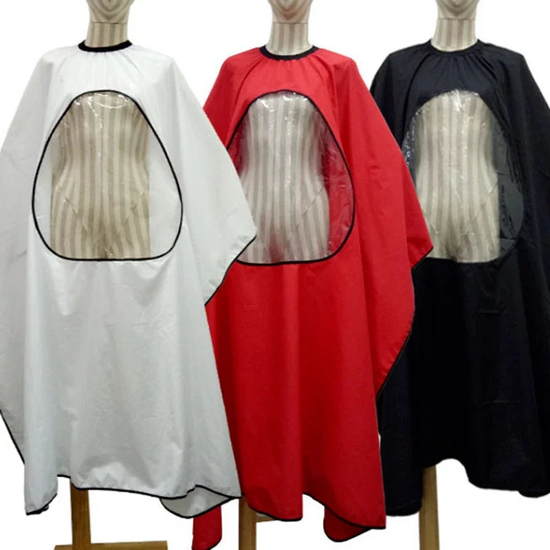 Waterproof Hair Cutting Cape with Phone Window | Salon Barber