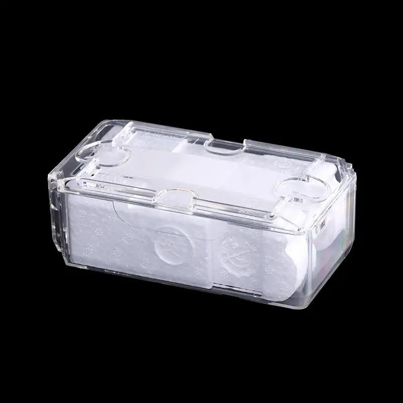 Transparent Single Grid Watch Box – Vintage Jewelry Storage Case