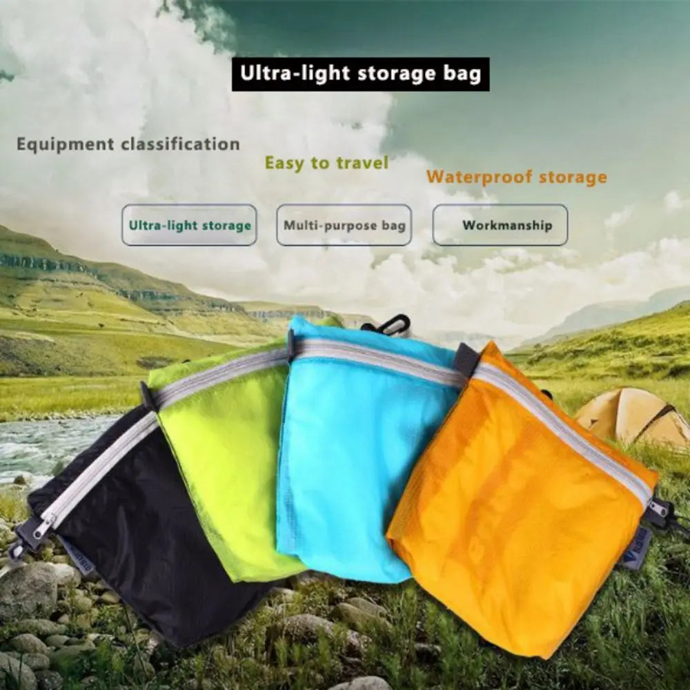 Waterproof Zipper Storage Bag with Hook | Travel Organizer