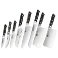 XINZUO Yu 8-Piece Knife Set | 1.4116 Steel & Ebony Handle