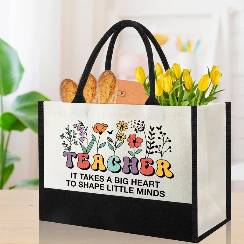Teacher Appreciation Tote Bag – Thank You Gift for Women