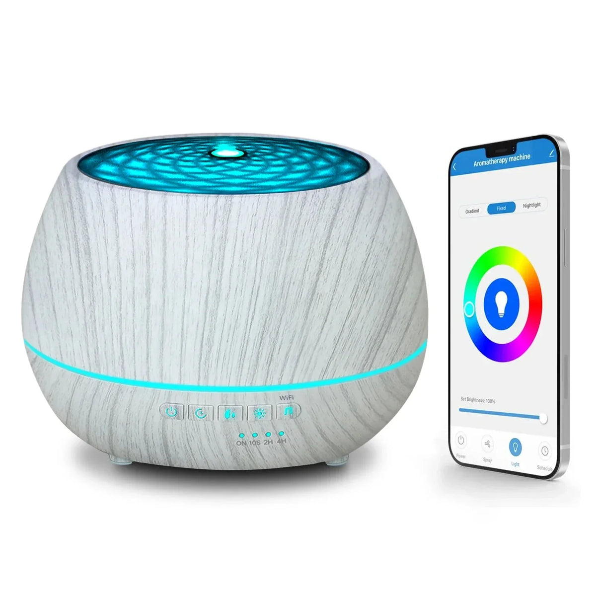 Smart WiFi Humidifier & Aromatherapy Oil Diffuser | Alexa Google