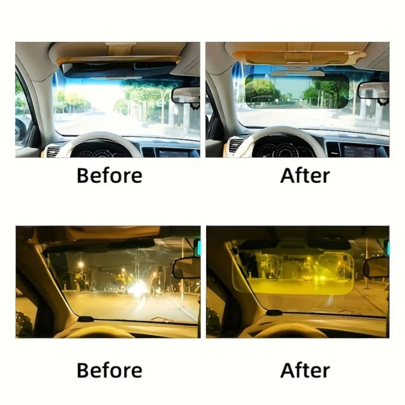Anti-Glare Car Sunshade – UV Windshield Cover, Universal Fit