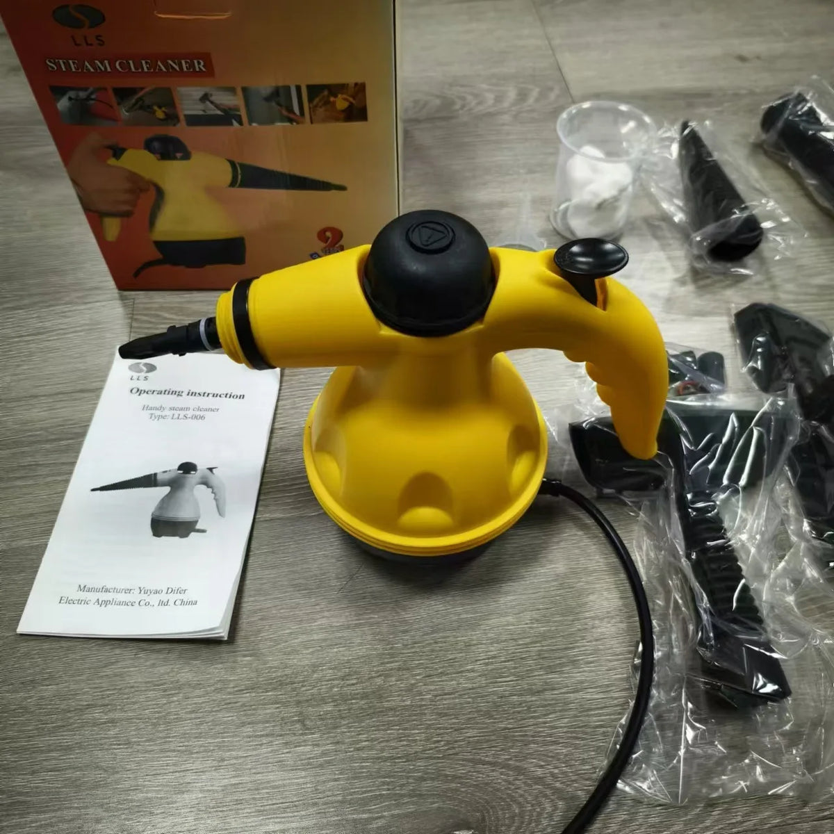 HOMEFISH Handheld Steam Cleaner – Kitchen, Bathroom & Car