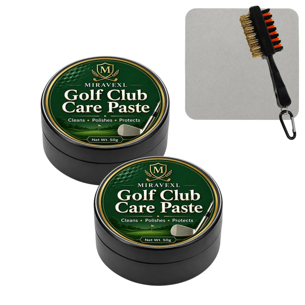 MIRAVEXL Golf Club Care Paste Kit – Polish & Clean Clubs