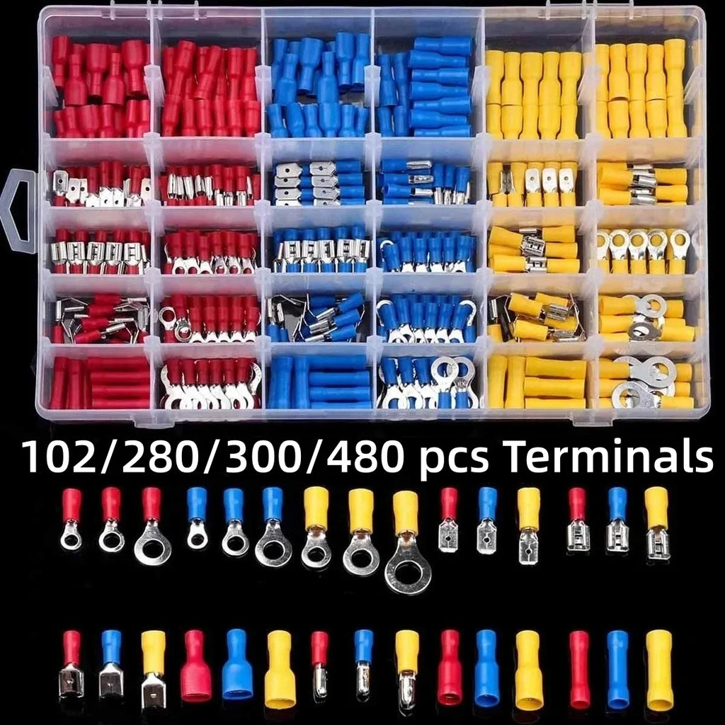 Electrical Terminal Kit – Spade, Ring, Fork & Butt Connectors