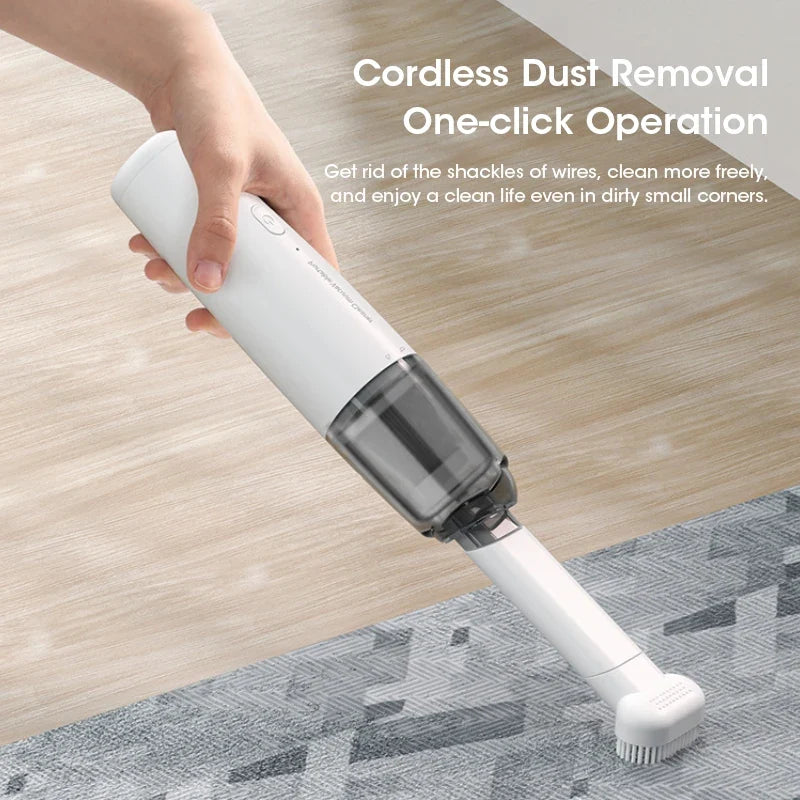Cordless Car Vacuum 13000Pa Cyclone Suction – Rechargeable