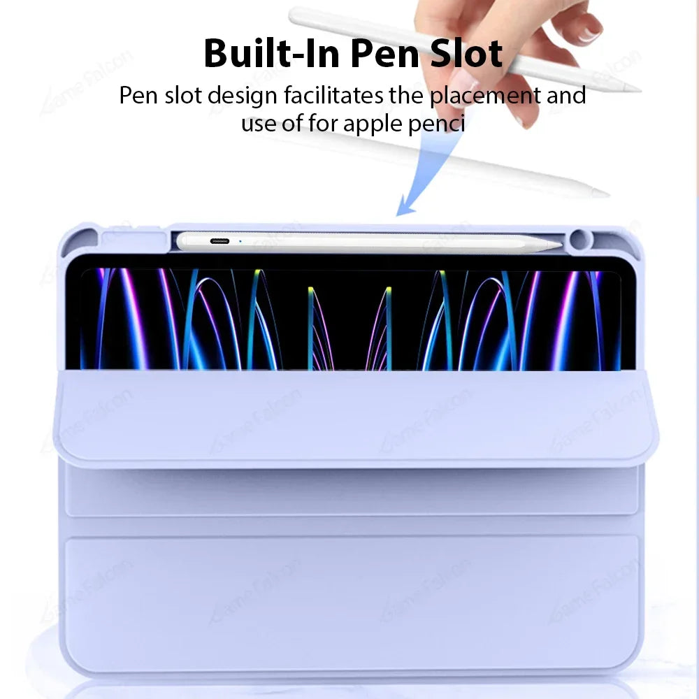 iPad Case with Pencil Holder | Fits iPad Air, Pro, Mini & A16