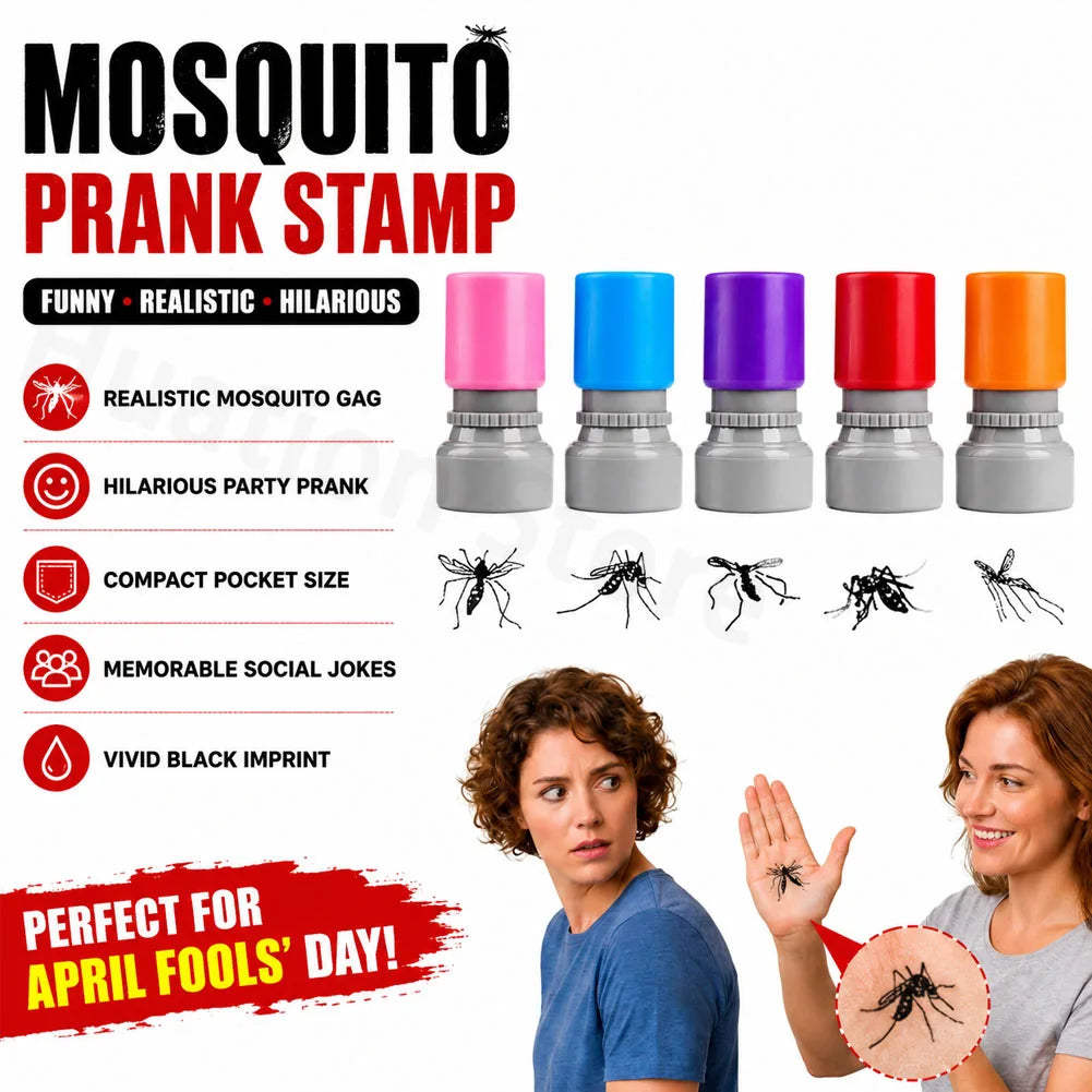 Mosquito Prank Stamp – Funny Novelty Bug Gag Gift Toy
