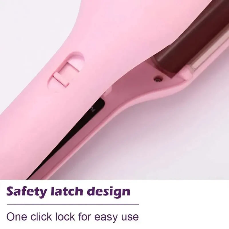32mm Ceramic Egg Roll Hair Waver & Curling Iron Wand