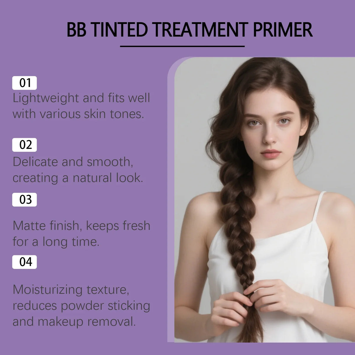 Sunscreen BB Cream Kit – UV Protection, Oil Control & Coverage