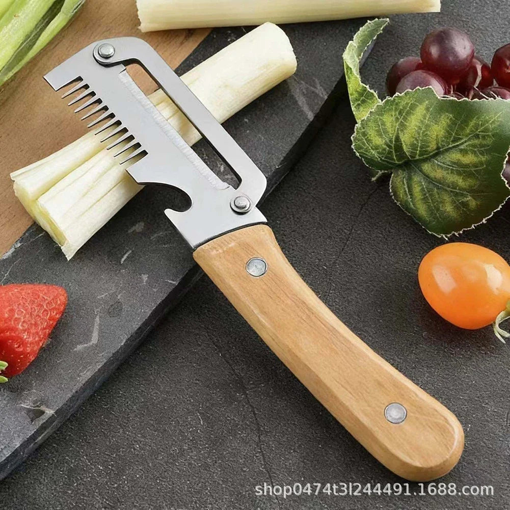 3-in-1 Kitchen Peeler with Bottle Opener & Grater