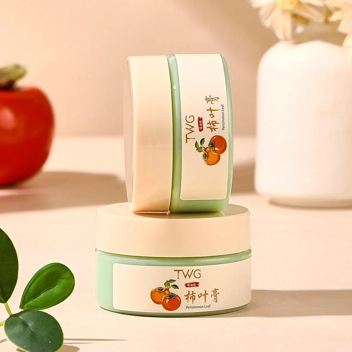 Persimmon Leaf Face Cream – Deep Hydration & Skin Nourishment