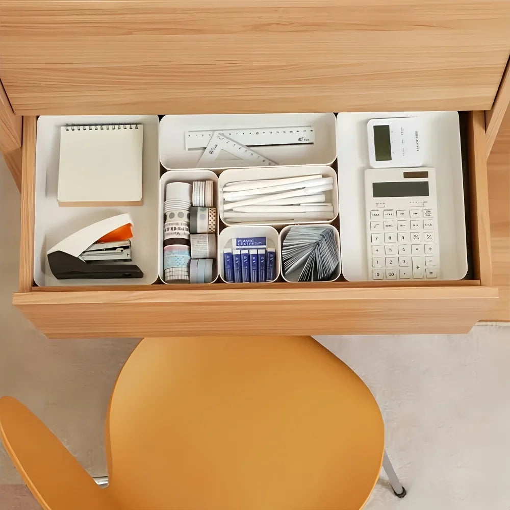 Drawer Organizer Set – Desk & Home Storage Box