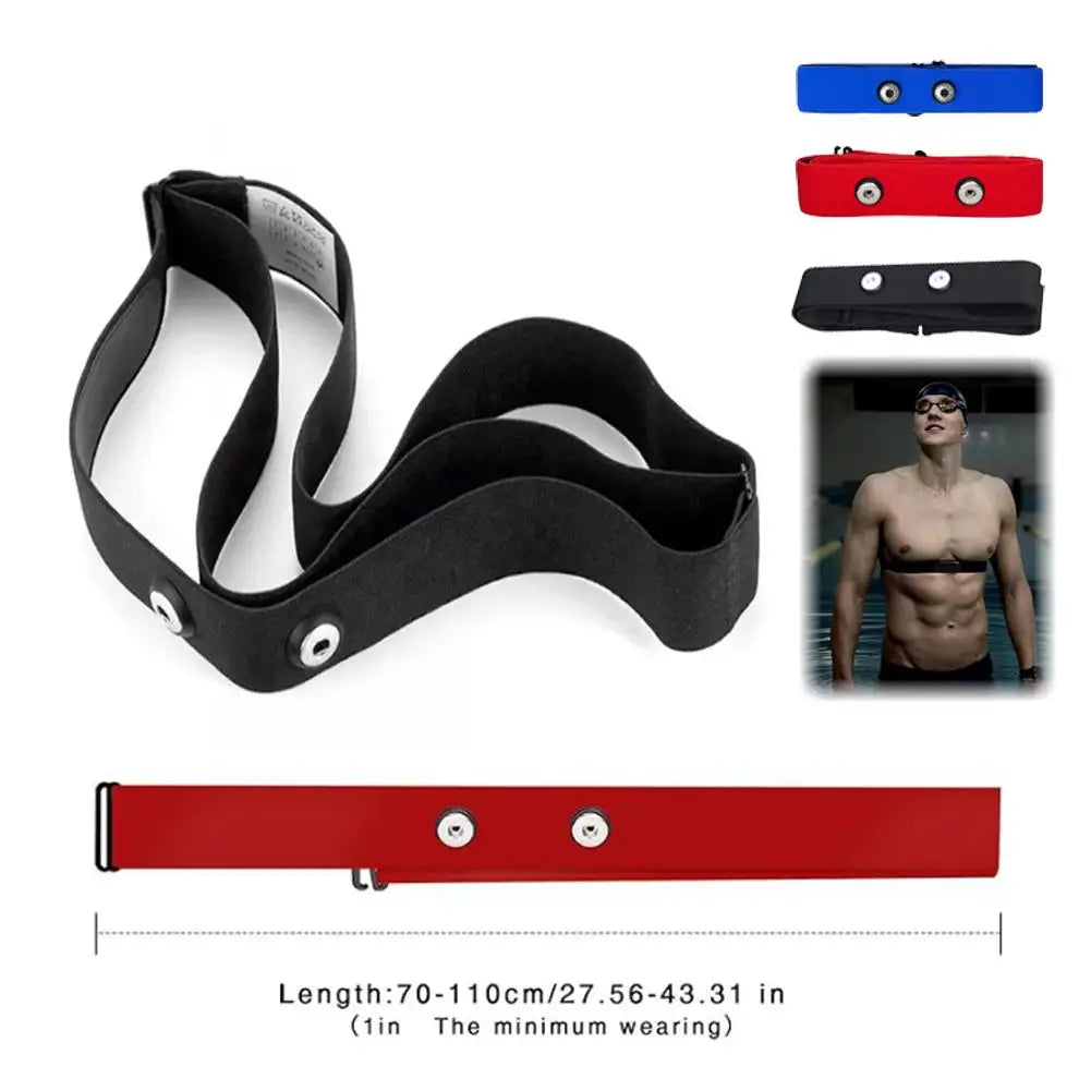 Heart Rate Monitor Chest Strap – Polar, Garmin, Wahoo Compatible