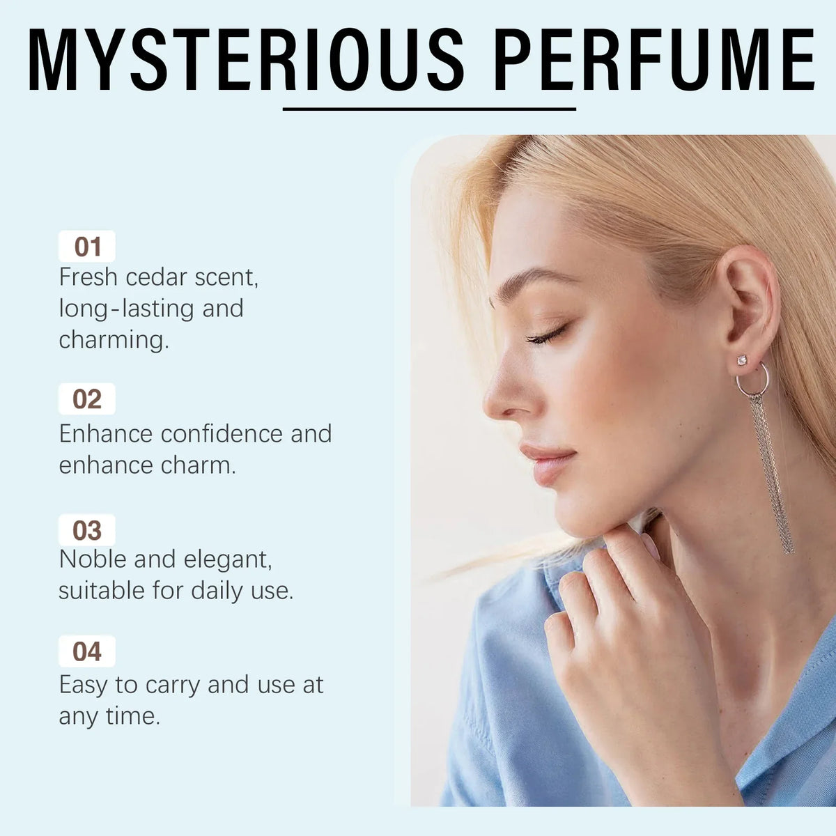 Cedar Amber Oriental Woody Perfume | Long-Lasting 100ml Spray