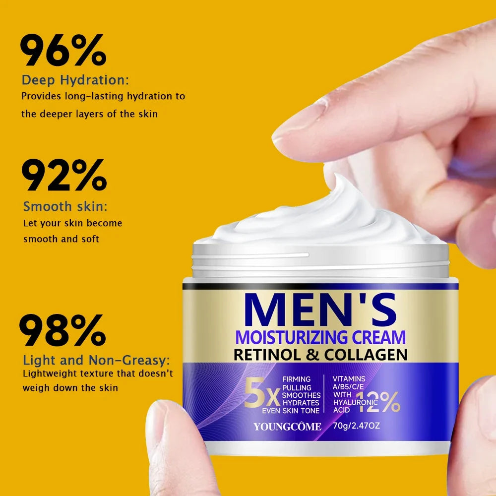 Men's Retinol Face Cream – Hydrating, Brightening & Firming